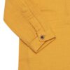 OrganicEra biologisch mousseline jongensbodyshirt, mosterdgeel